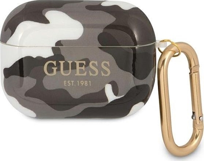 Attēls no Guess Etui ochronne GUAPUCAMG Camo Collection do AirPods Pro brzowe