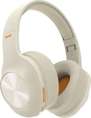 Изображение Hama Spirit Calypso Headset Wireless Head-band Calls/Music Bluetooth Beige