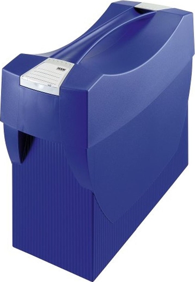 Изображение HAN POJEMNIK NA TECZKI ZAWIESZKOWE HAN SWING PLUS, A4, Z WIEKIEM, NIEBIESKI HN190114-10