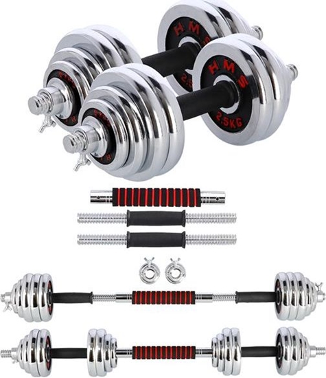 Picture of HMS hantle STC30 chromowane 2 x 15 kg