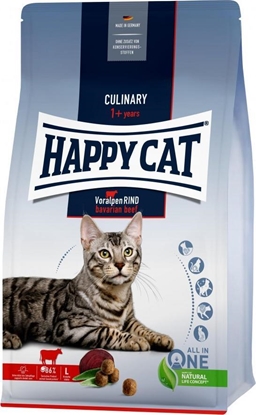 Picture of Happy Cat Culinary Bavarian Beef, sucha karma, dla kotów dorosych, woowina bawarska, 1,3 kg, worek
