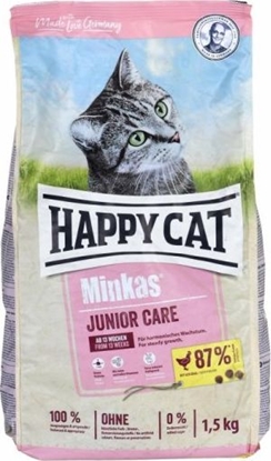 Attēls no Happy Cat Happy Cat Minkas Junior Care Drób 1,5 kg