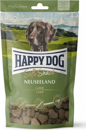 Picture of Happy Dog Soft Snack Nowa Zelandia, przysmak dla psów dorosych do 10 kg, jagnicina, 100g, saszetka