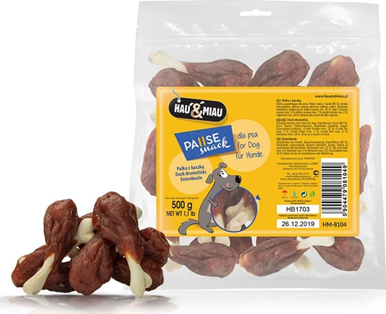 Picture of Hau&Miau Hau&Miau Paka z kaczk 500g HM-8104