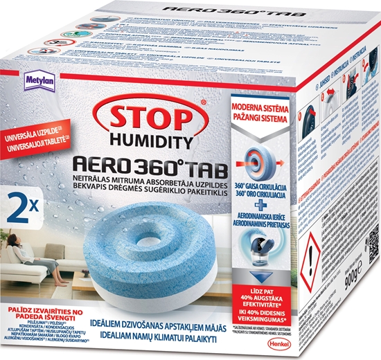 Picture of Henkel Wkady osuszajce w tabletkach Aero 360 2x450g