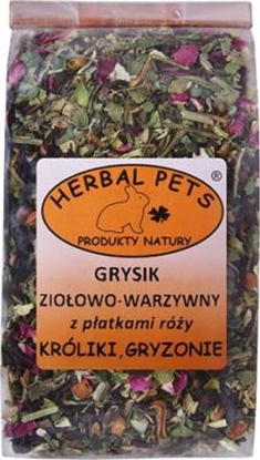 Изображение Herbal Pets Grysik ziołowo-warzywny z płatkami róży