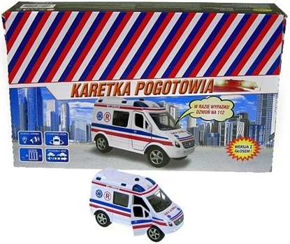 Picture of Hipo Auto Pogotowie Van 11cm z głosem (HKG090)