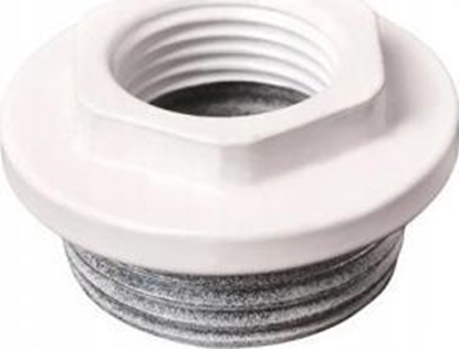 Attēls no Hydroland Korek grzejnikowy redukcyjny lewy 1x1/2 biay