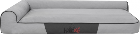 Изображение Hobbydog LEGOWISKO BEST szary OXFORD