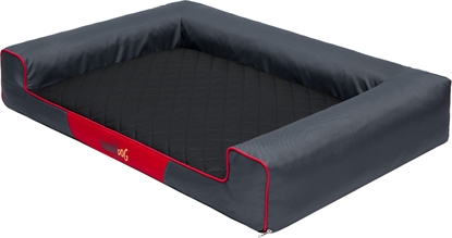 Attēls no Hobbydog VICTORIA GRAFIT Z CZARNYM MATERACEM - XL