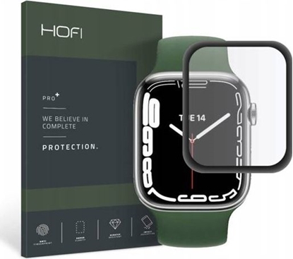 Изображение Hofi Glass Szkło hybrydowe Hofi Hybrid Pro+ Apple Watch 7 41mm Black