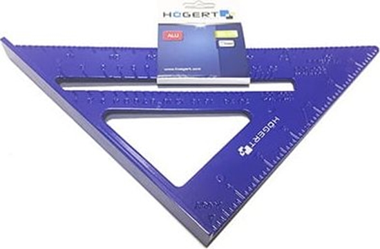 Изображение Högert Technik Ktownik ciesielski 180 mm aluminium Hogert HT4M215