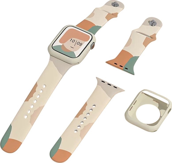 Picture of Hurtel Strap Moro opaska do Apple Watch 6 / 5 / 4 / 3 / 2 (44mm / 42mm) silokonowy pasek bransoletka do zegarka moro (5)