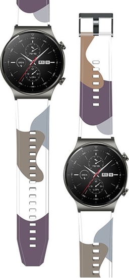 Изображение Hurtel Strap Moro opaska do Huawei Watch GT2 Pro silokonowy pasek bransoletka do zegarka moro (10)
