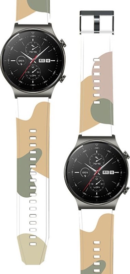 Изображение Hurtel Strap Moro opaska do Huawei Watch GT2 Pro silokonowy pasek bransoletka do zegarka moro (7)