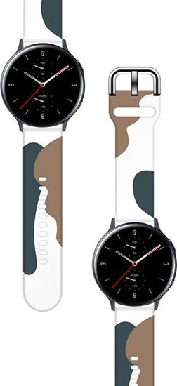 Изображение Hurtel Strap Moro opaska do Samsung Galaxy Watch 42mm silokonowy pasek bransoletka do zegarka moro (1)