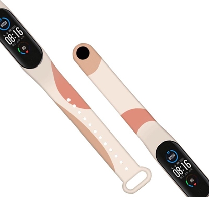 Attēls no Hurtel Strap Moro opaska do Xiaomi Mi Band 6 / Mi Band 5 silokonowy pasek bransoletka do zegarka moro (6)