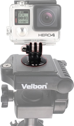 Attēls no Hurtel Uchwyt do kamer sportowych z uchwytem GoPro do statywu uniwersalny