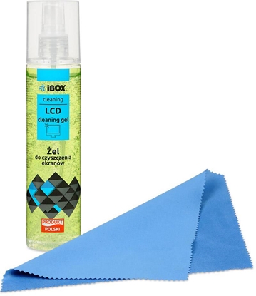 Picture of iBOX Zestaw czyszczcy do ekranów LCD (el + ciereczka) (CHGG2)