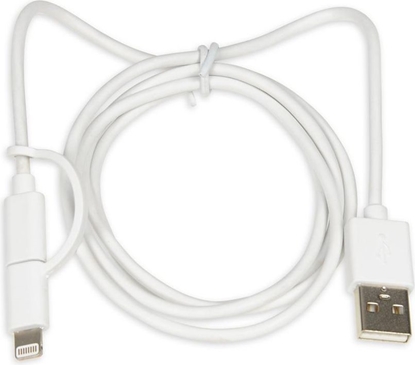 Picture of Kabel USB iBOX USB-A - Lightning 1 m Biay (IKUML2W1)