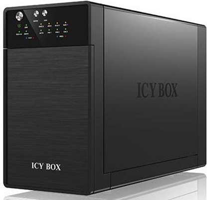 Picture of ICY BOX IB-RD3620SU3 disk array Desktop Black