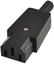 Attēls no Kabel zasilajcy MicroConnect Adapter wtyczki IEC C13 (C13PLUG)