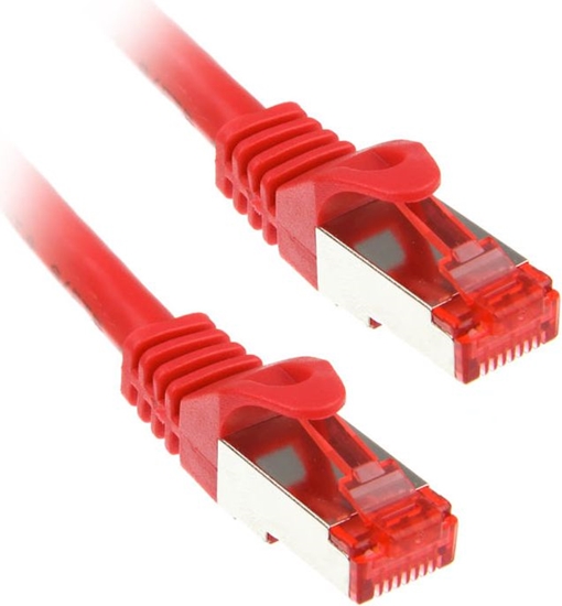 Picture of InLine 2m Cat.6 kabel sieciowy 1000 Mbit RJ45 - czerwony (76402R)