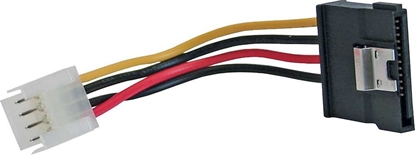 Picture of InLine InLine Kabel zasilacza SATA 3,5 "do 15 Pin SATA z zatrzaskiem 0,15m