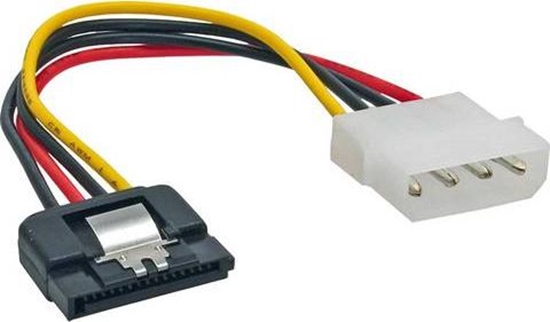 Изображение InLine Molex - SATA, 0.3m, Wielokolorowy (29670D)