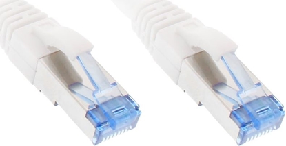Picture of InLine Patch Cable - S / FTP (PiMf) - Cat.6A - 500MHz - Halogen Free - Copper - White - 20m (76820W)