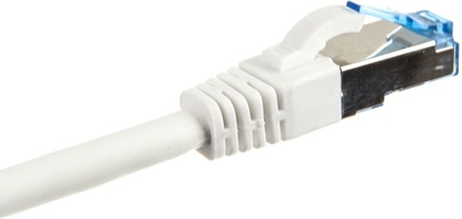 Picture of InLine Patch kabel sieciowy Cat.6A, S/FTP (PiMf), 500MHz, biay, 1m (76811W)