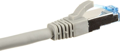Picture of InLine Patch kabel sieciowy Cat.6A, S/FTP (PiMf), 500MHz, szary, 3m (76803)