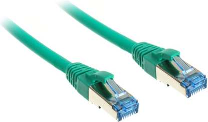 Picture of InLine Patch kabel sieciowy Cat.6A, S/FTP (PiMf), 500MHz, zielony, 10m (76800G)