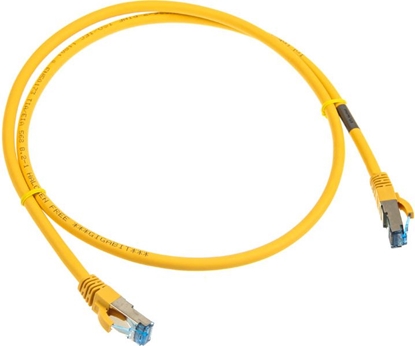 Picture of InLine Patch kabel sieciowy Cat.6A, S/FTP (PiMf), 500MHz, óty, 1m (76811Y)