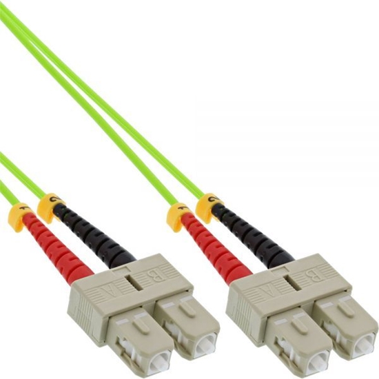 Picture of InLine Patchcord wiatowodowy Duplex SC/SC, 50/125µm, OM5, 15m (83515Q)