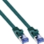 Attēls no InLine Płaski Patch kabel, U/FTP, Cat.6A, zielony, 10m