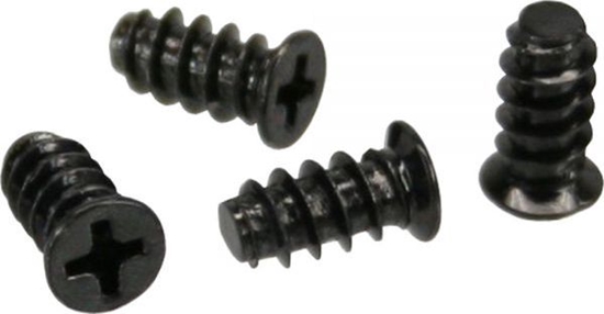 Picture of InLine ruby do wentylatorów 5x10mm czarne 50 sztuk (33371D)