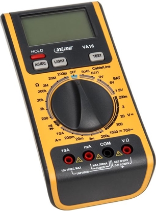 Picture of InLine Tester okablowania i baterii (43115)