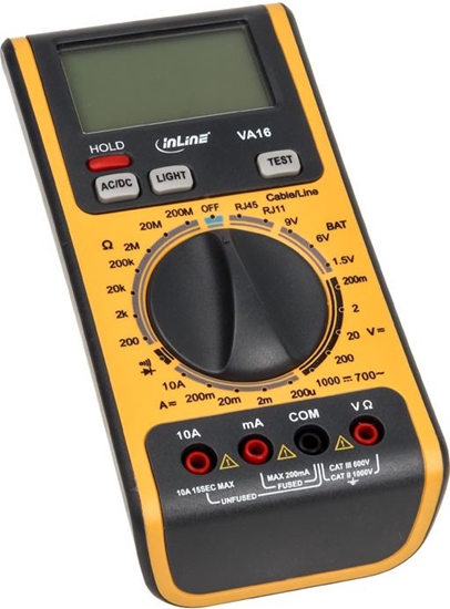 Изображение InLine Tester okablowania i baterii (43115)