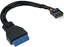 Picture of InLine USB 19 pin - USB 8 pin, 0.15m, Czarny (33446I)