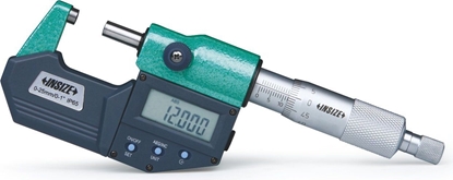 Attēls no Insize Mikrometr cyfrowy 0- 25 IP65 /CERT (3101-25A)
