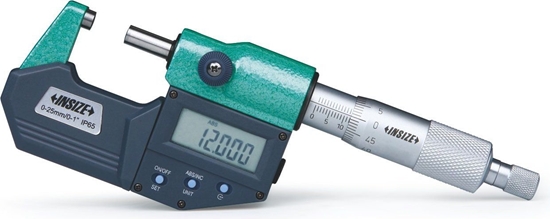Picture of Insize Mikrometr cyfrowy 0- 25 IP65 /CERT (3101-25A)