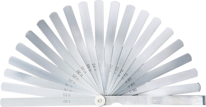 Attēls no Insize Szczelinomierz MWSb 0.05-1/ 20 listw L=200 (4605-201)