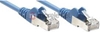 Изображение Intellinet Network Patch Cable, Cat6, 2m, Blue, CCA, U/UTP, PVC, RJ45, Gold Plated Contacts, Snagless, Booted, Lifetime Warranty, Polybag