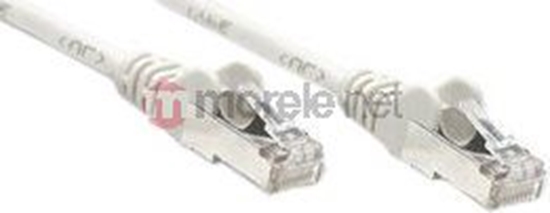 Picture of Intellinet Network Patch Cable, Cat5e, 5m, Grey, CCA, F/UTP, PVC, RJ45, Gold Plated Contacts, Snagless, Booted, Lifetime Warranty, Polybag