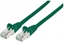 Attēls no Intellinet Network Patch Cable, Cat6A, 1m, Green, Copper, S/FTP, LSOH / LSZH, PVC, RJ45, Gold Plated Contacts, Snagless, Booted, Lifetime Warranty, Polybag