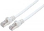 Picture of Intellinet Network Patch Cable, Cat7 Cable/Cat6A Plugs, 0.25m, White, Copper, S/FTP, LSOH / LSZH, PVC, RJ45, Gold Plated Contacts, Snagless, Booted, Lifetime Warranty, Polybag