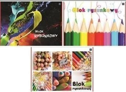 Attēls no Interdruk Blok rysunkowy A4 20k biay 10szt.