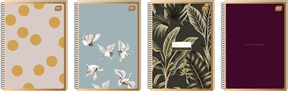 Attēls no Interdruk Koozeszyt A5/100K kratka PERF. MET SATIN (5szt)