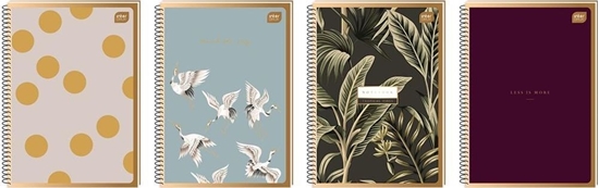 Picture of Interdruk Koozeszyt A5/100K kratka PERF. MET SATIN (5szt)